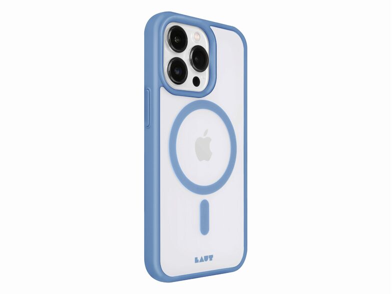 LAUT HUEX Protect, Schutzhülle für iPhone 14 Pro Max, mit MagSafe, blau
