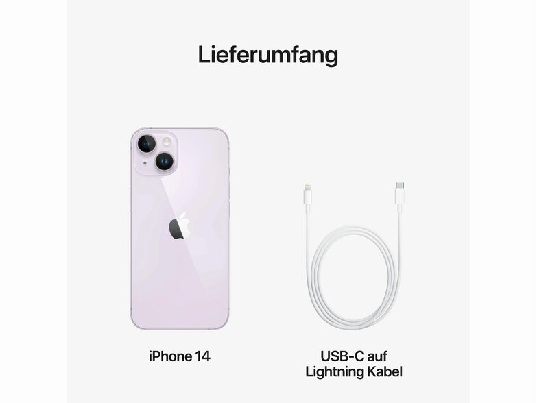 Apple iPhone 14, 512 GB, violett