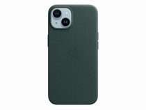 Apple iPhone Leder Case mit MagSafe, für iPhone 14, waldgrün
