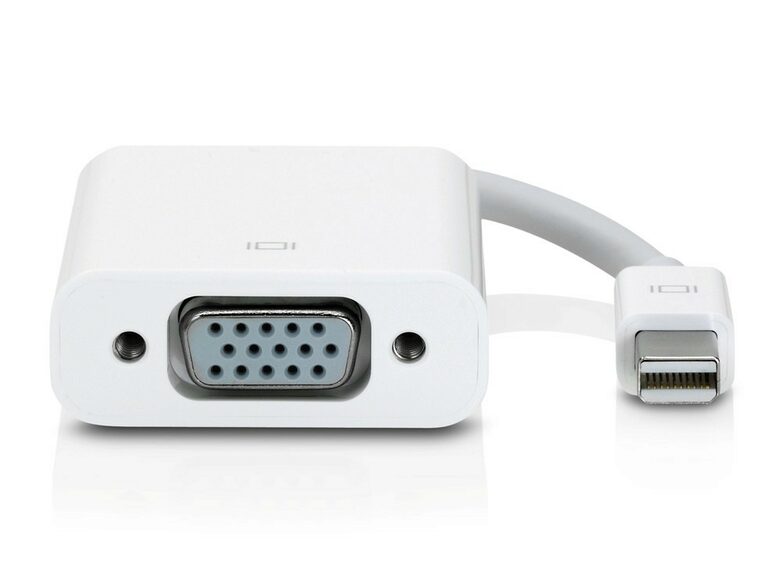 Apple Mini DisplayPort auf VGA Adapter für MacBook/Pro/Air, weiß
