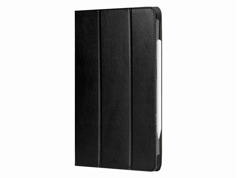 dbramante1928 Risskov, Leder-Schutzhülle für iPad 10,2" (2020/2021), schwarz
