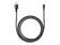 Networx Rugged Lightning-Kabel, USB-A auf Lightning, 1 m, schwarz/grau
