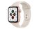 Apple Watch SE, GPS & Cellular, 44 mm, Aluminium gold, Sportarmband polarstern