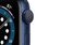 Apple Watch Series 6, 40 mm, Aluminum blau, Sportarmband dunkelmarine
