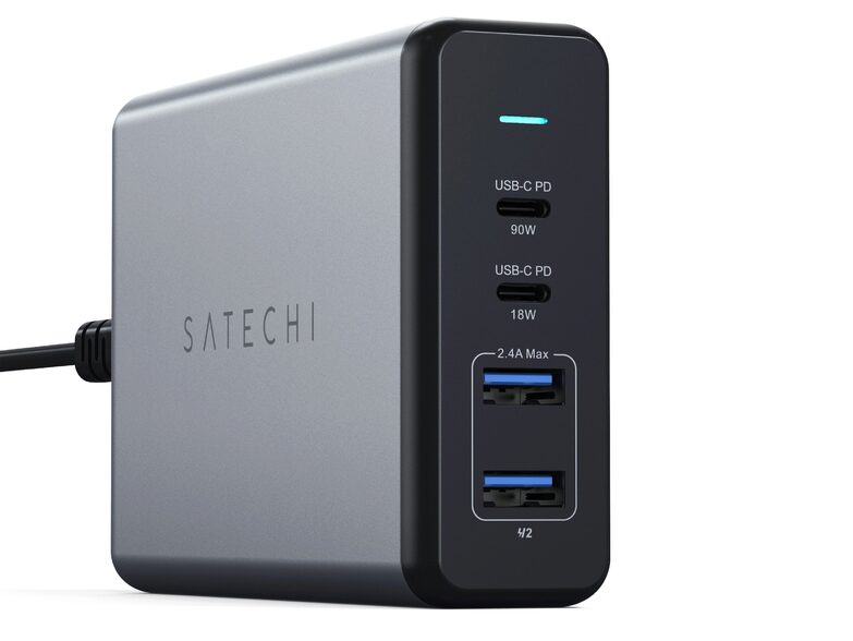 Satechi 108W Pro USB-C PD Desktop Charger, Ladeadapter, USB-C PD, space grau
