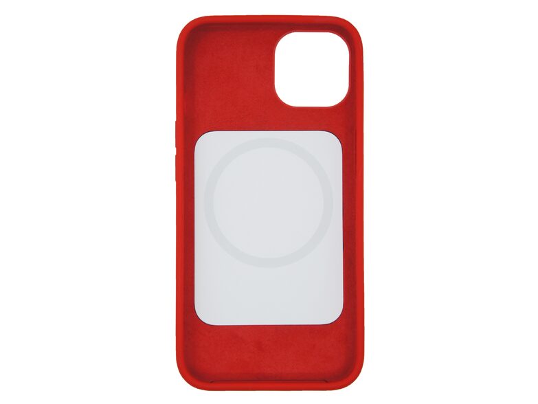 Networx Silikon Case, Schutzhülle mit MagSafe, für iPhone 13 Pro Max, rot