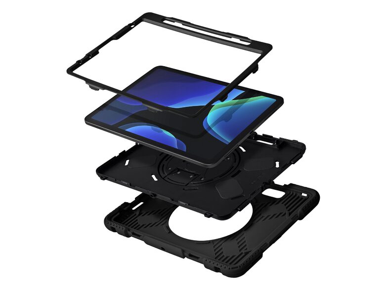 LAUT Shield Enduro, Hülle für iPad Pro 11" (2018–2021), iPad Air 10,9", schwarz