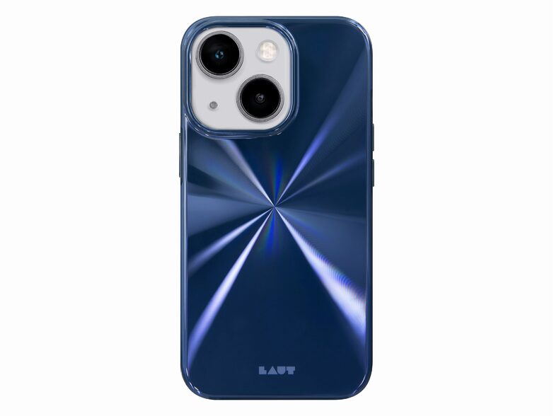 LAUT HUEX Reflect, Schutzhülle für iPhone 14 Plus, marineblau