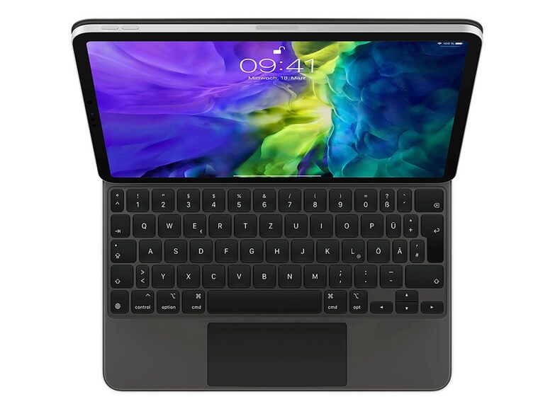 Apple Magic Keyboard, für iPad Pro 11" (1-4), iPad Air (4/5), USB-C, schw.