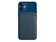 Apple iPhone Leder Wallet, ab iPhone 12, MagSafe, baltischblau