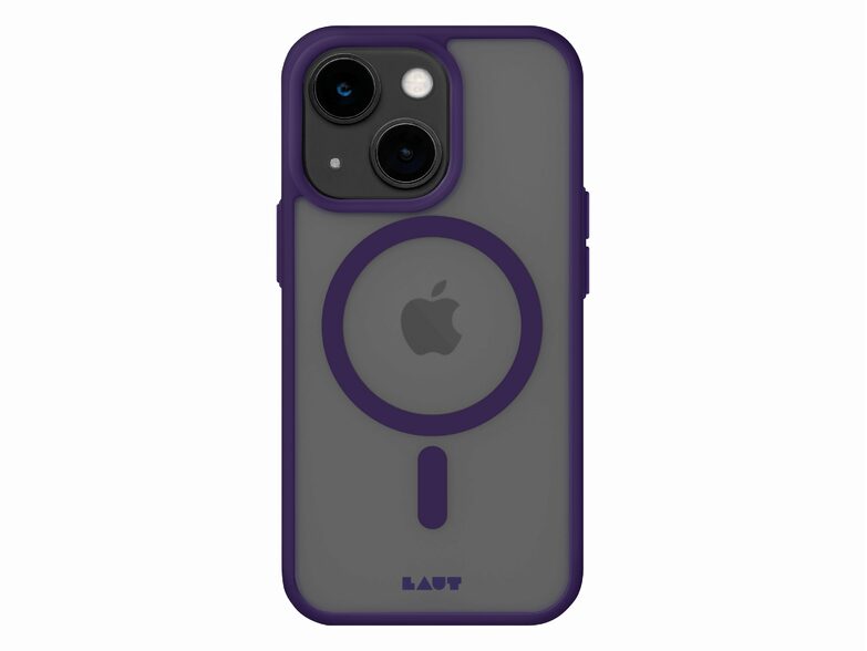LAUT HUEX Protect, Schutzhülle für iPhone 14, mit MagSafe, dunkellila