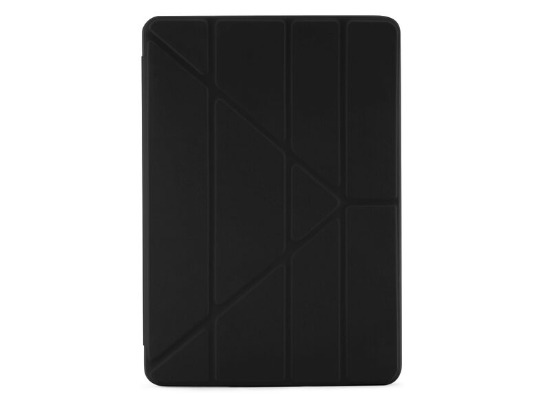 Pipetto Origami Case, Schutzhülle für iPad 10,2" (2019/20/21), schwarz