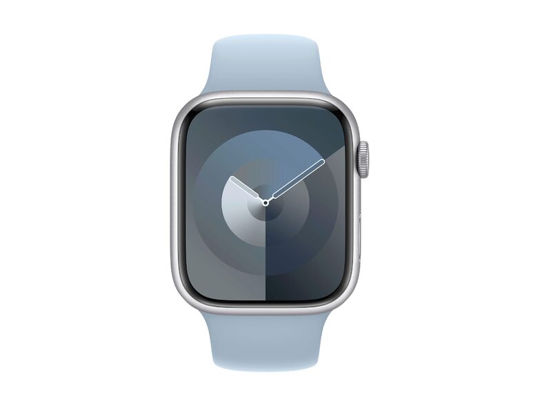 Apple Sportarmband, für Apple Watch 45 mm, S/M, hellblau