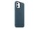 Apple iPhone Leder Case mit MagSafe, für iPhone 12/12 Pro, baltischblau