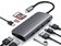Satechi Aluminium Typ-C Multimedia Adapter, USB-A/-C PD, 4K-HDMI, GbE, micro/SD