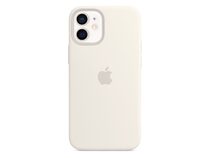 Apple Silikon Case mit MagSafe, für iPhone 12 mini, weiß