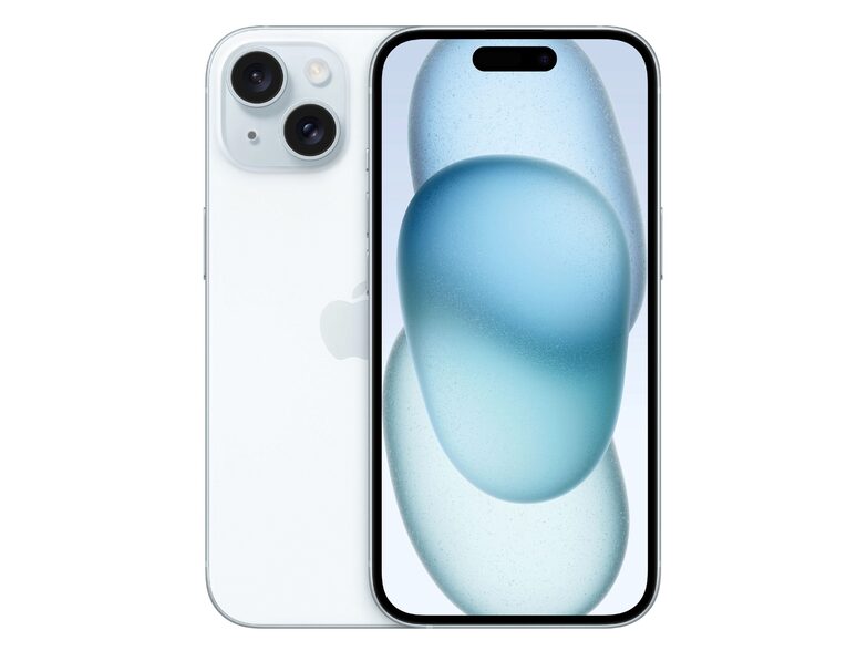 Apple iPhone 15, 128 GB, blau