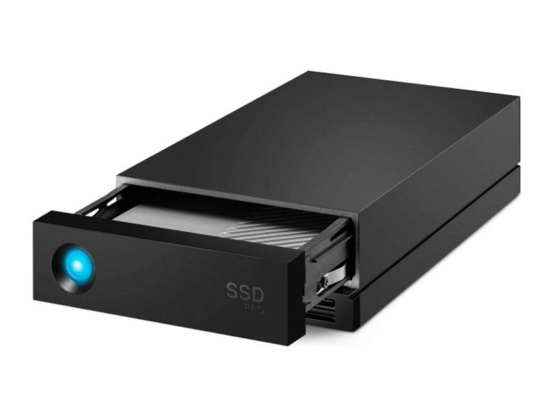 LaCie 1big Dock SSD Pro, Docking Station, 4 TB, USB-C/Thunderbolt 3, schwarz