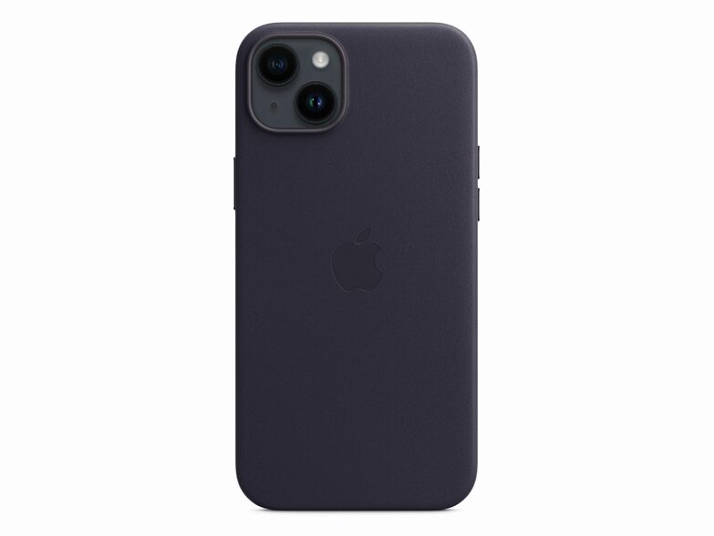 Apple iPhone Leder Case mit MagSafe, für iPhone 14 Plus, tinte