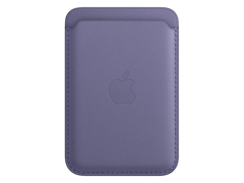 Apple iPhone Leder Wallet, ab iPhone 12, MagSafe, wisteria