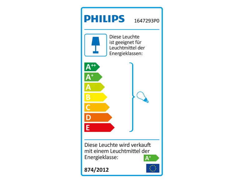 Philips Hue Turaco, LED-Wandleuchte, Outdoor-Erweiterung für Hue Lichtsystem