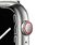 Apple Watch Series 7, GPS & Cellular, 45 mm, Edelstahl silber, Milanaise silber