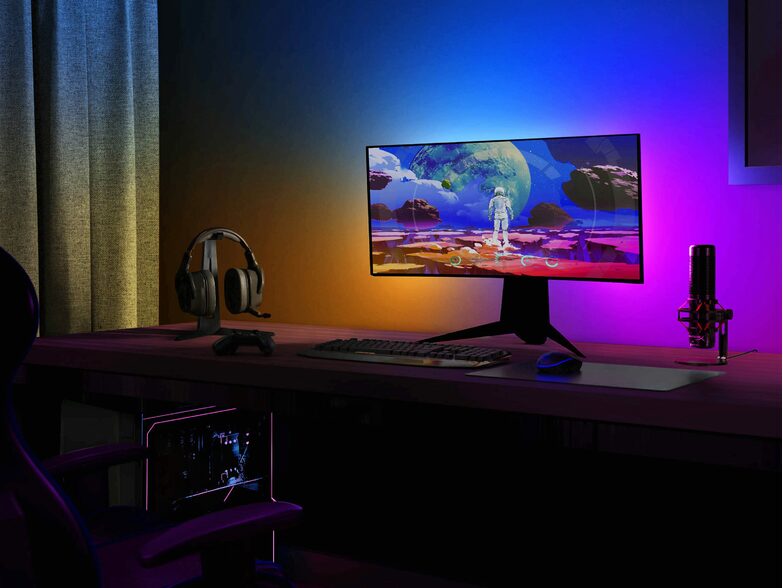 Philips Hue Play Gradient Lightstrip PC, Starter Set, +Bridge, 24/27" Monitor