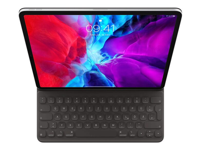 Apple Smart Keyboard Folio 2020, für iPad Pro 12,9" (3.–6. Gen.), schwarz