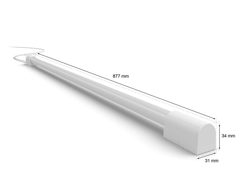 Philips Hue Play Gradient Light Tube, White & Color Tischleuchte, 75 cm, weiß