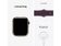 Apple Watch Series 7, GPS & Cell., 41 mm, Edelstahl gold, Sportb. dunkelkirsch