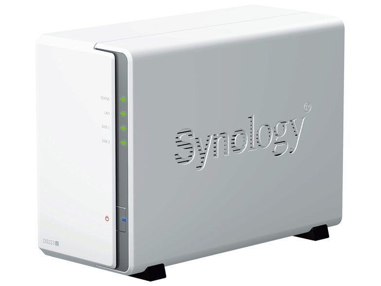 Synology Diskstation DS223J, 2-Bay NAS-Server, für 6,35/8,89 cm Festplatten