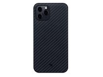 Pitaka MagEZ Case, Schutzhülle iPhone 12 Pro Max, MagSafe, Aramidfaser, schwarz