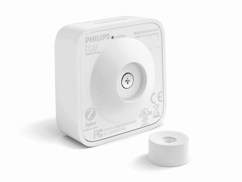 Philips Hue Bewegungssensor, für Hue Lichtsystem, Indoor, WLAN, weiß
