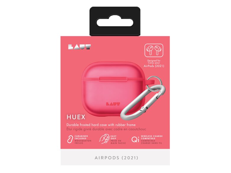 LAUT HUEX, Schutzhülle für AirPods 3. Gen, pink
