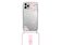 LAUT Crystal Pop Necklace, Schutzhülle für iPhone 12/12 Pro, pink