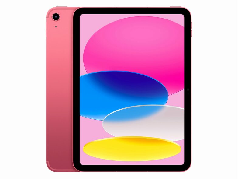 Apple iPad (10. Gen.), mit WiFi & Cellular, 64 GB, pink