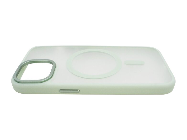 Networx Hybrid-Magnet-Case, Schutzhülle für Apple iPhone 15, grün