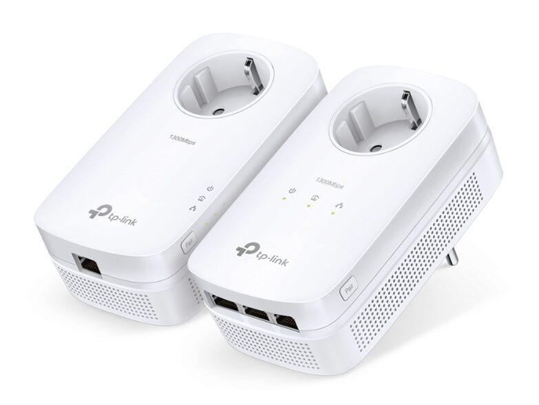 TP-Link TL-PA8010P KIT, AV1300-Gigabit-Powerline-Adapter Kit, 2er-Pack, weiß