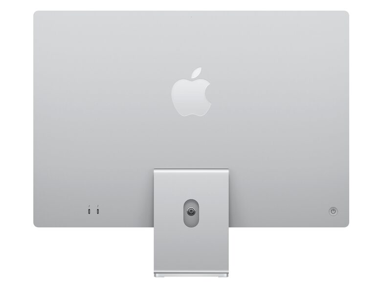 Apple iMac 24", M1 8-Core CPU, 8-Core GPU, 16 GB RAM,512 GB SSD,TouchID, silber