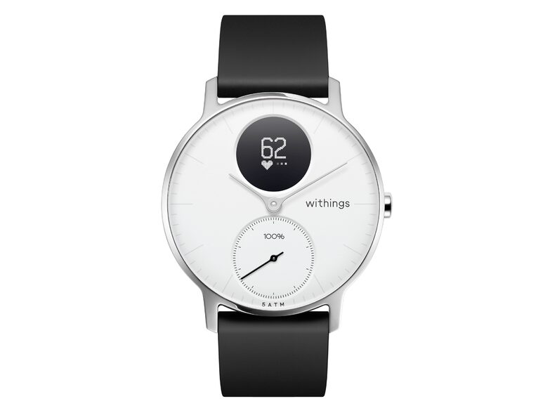 Withings Steel HR, Smartwatch und Fitnesstracker, 36 mm, weiß