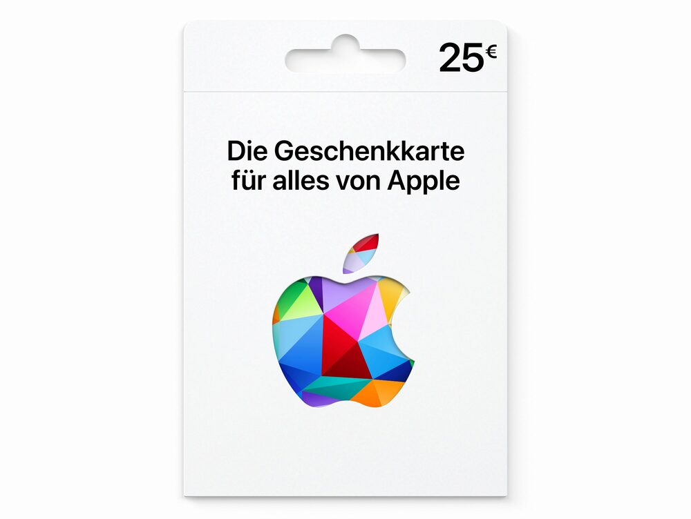 Apple Gift Card 25 € | online kaufen im Gravis Shop - Autorisierter Apple  Händler