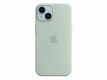 Apple iPhone Silikon Case mit MagSafe, für iPhone 14, agavengrün