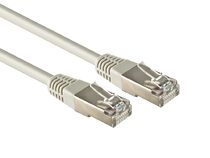 Networx Ethernet-Kabel, geschirmt, 0,5 Meter, grau