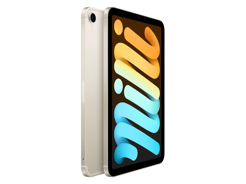 Apple iPad mini (6. Gen.), mit WiFi & Cellular, 256 GB, polarstern