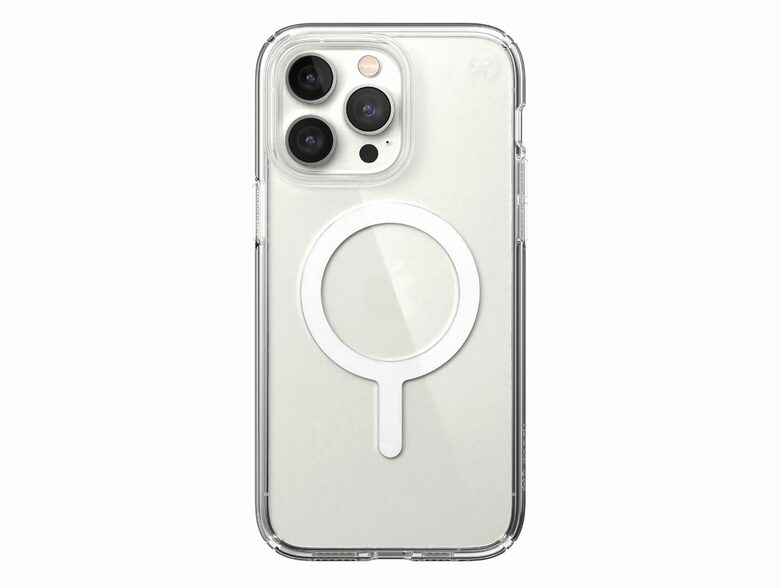 Speck Presidio Perfect-Clear, Schutzhülle für iPhone 14 Pro Max, MagSafe, clear