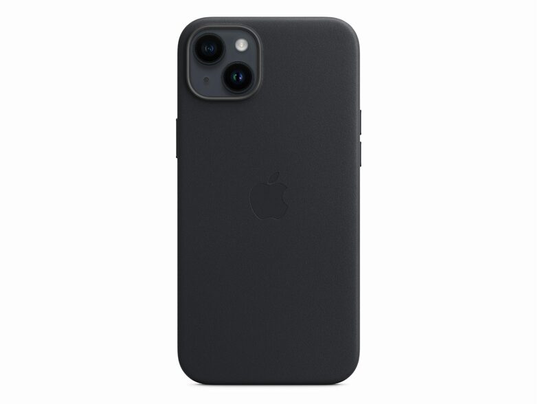 Apple iPhone Leder Case mit MagSafe, für iPhone 14 Plus, mitternacht