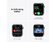 Apple Watch Series 7, GPS & Cell., 41mm, Edelstahl silber, Sportb. sternenlicht