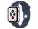 Apple Watch SE, GPS & Cellular, 44 mm, Alu. silber, Sportarmband abyssblau