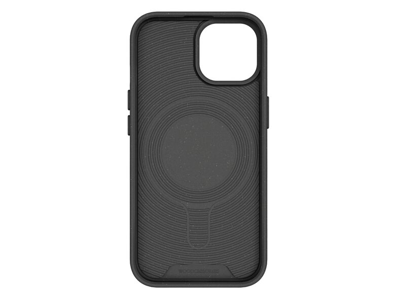 Woodcessories Bio Case MagSafe, Schutzhülle für iPhone 15 Plus, schwarz