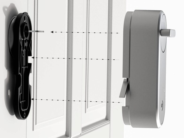 Yale Linus Smart Lock, smartes Türschloss, HomeKit, silber